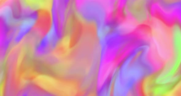 Abstract multicolor gradient background animation.Abstract holographic motion graphic.