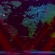 World Map Data Virtual Stage With Spotlights - VideoHive Item for Sale