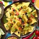 Mexican Nachos Tortilla Chips with Black Bean Jalapeno Guacamole - VideoHive Item for Sale