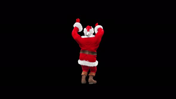 Santa Claus Dancing 4K