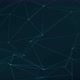 Abstract Digital Particle Network connection structure background. - VideoHive Item for Sale