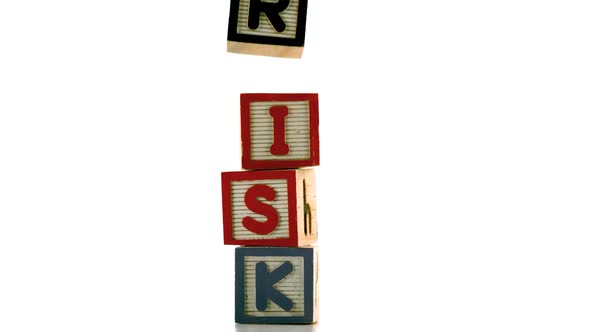 Blocks spelling risk falling over