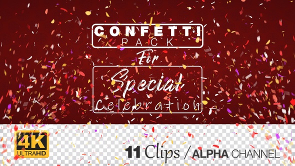 YouTube Subscriber Celebration Confetti Pack