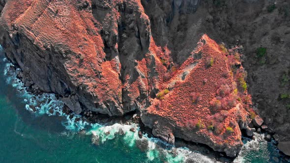 Cliffs of an Island