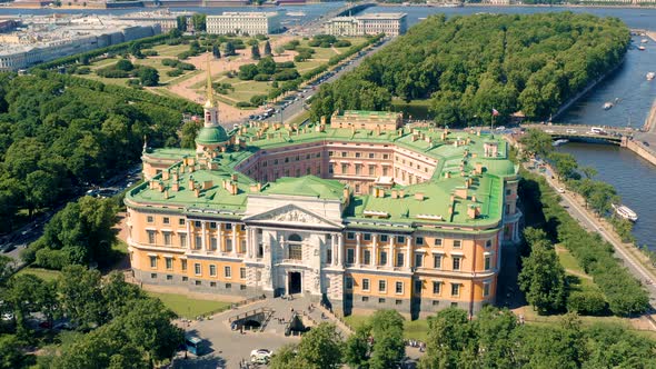 St Michael's Castle in Saint-Petersburg