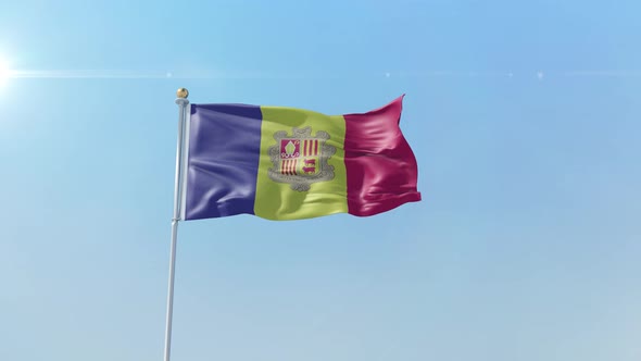 Andorra  Flag  alt