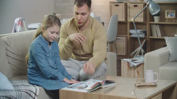 Reading with Daughter