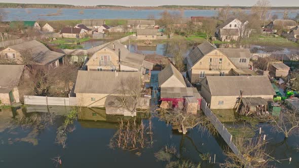 Flood Water Ecology River Rain Dirty Village Damage Climate Storm Park