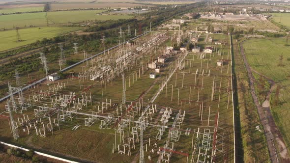 Highvoltage Electrical Substation