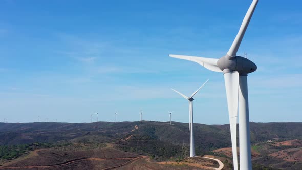 Generating Clean Green Electricity From Wind Turbine Generators in the Portuguese Mountainous Area