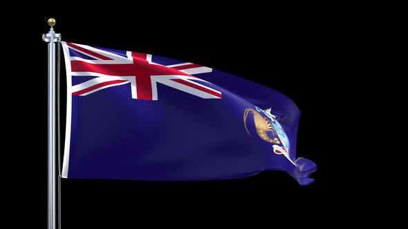 Tristan Da Cunha Waving Flag