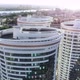 Fly Around Three Modern Buildings in the Heart of a Big City - VideoHive Item for Sale
