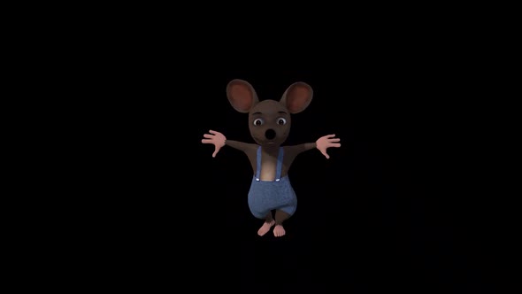 Cartoon Mr.Rat Dance 6