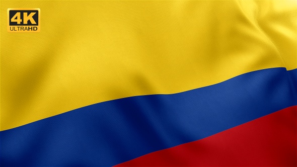 Colombia Flag - 4K