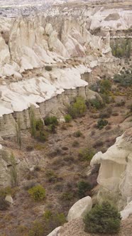 Cappadocia Landscape Aerial View