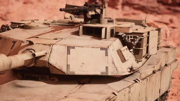 American Tank Abrams in Afghanistan
