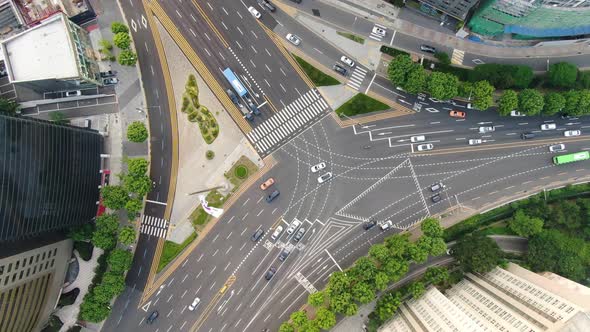 City Intersection Road Traffic