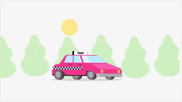 Pink Taxi Order