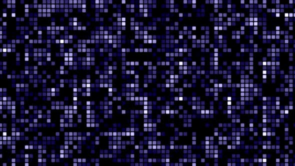 Violet Abstract Particles Background