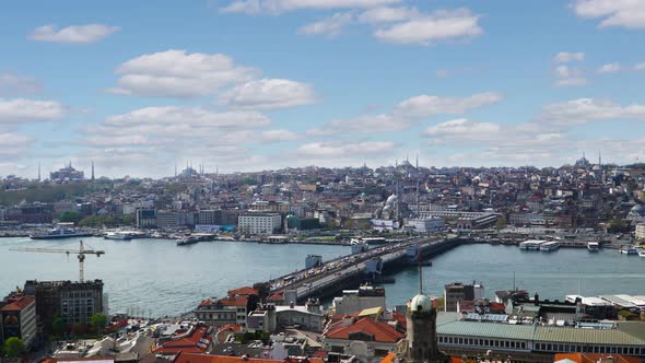 Great View of Istanbul From the Galata Tower