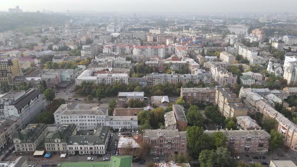 Kyiv - the Capital of Ukraine. Aerial View. Kiev