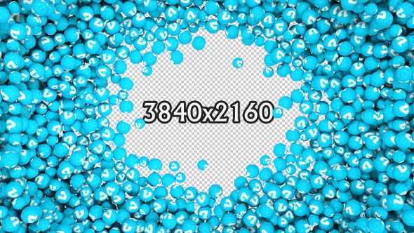 3 D Vimeo Balls Transition alt