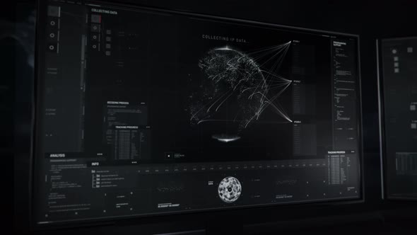 Cyber tracking ai is collecting data about the terrorist location on the map alt
