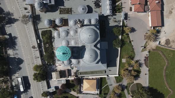 Aerial Mevlana Tomb