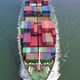 Container ship global business  company freight shipping import export logistic and transportation. - VideoHive Item for Sale