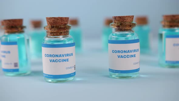 Close Up Moderna Vaccine