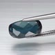 Natural London Blue Topaz Cushion Cut in the Turning Tweezers - VideoHive Item for Sale