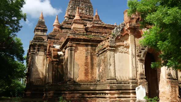 Tilt from a Pagoda in Bagan, Myanmar