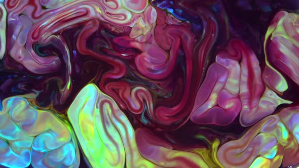 Abstract Colorful Sacral Liquid Waves Texture 985 alt