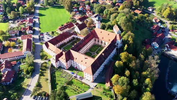 Beuerberg Monastery, Eurasburg, Toelzer Land, Bavaria, Germany