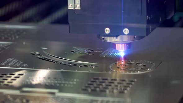 CNC Laser Cutting of Metal, Modern Industrial Technology