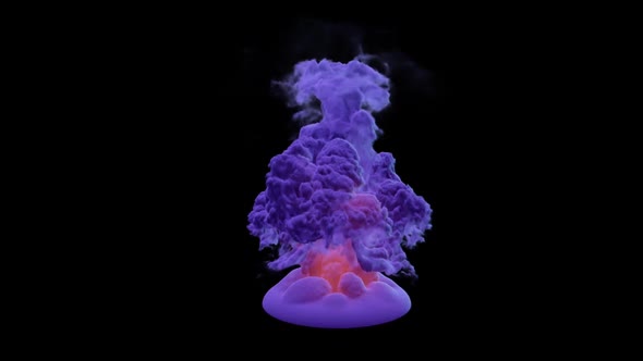 Multicolored Nuke Smoke