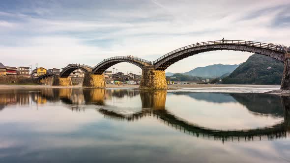 Iwakuni, Japan Historic Bridge