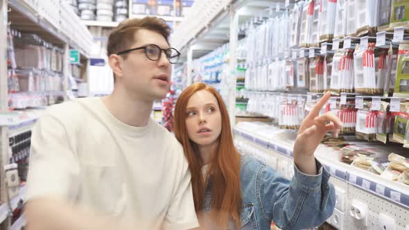 Happy Couple Shopping Together, Use Information Book