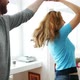 Cute Young Couple Dancing at Home - VideoHive Item for Sale