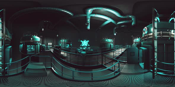 Model of a Nuclear Power Station alt