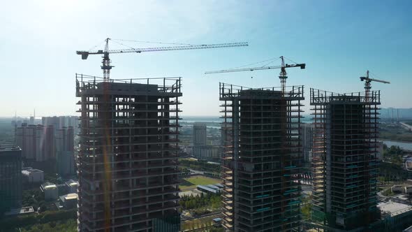 Nanjing City, Jiangsu Province, urban construction landscape