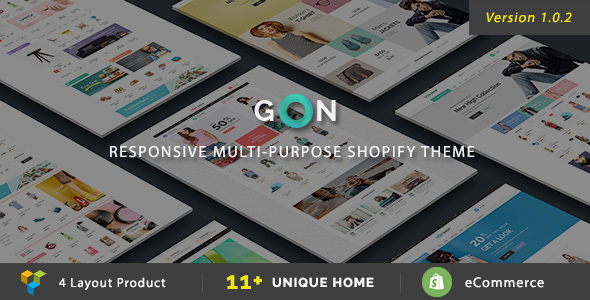 Gon - Responsive Ecommerce Shopify Theme