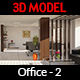 Office2 - 3D Model Design - 3DOcean Item for Sale