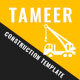 Tameer  Multipurpose Template - ThemeForest Item for Sale