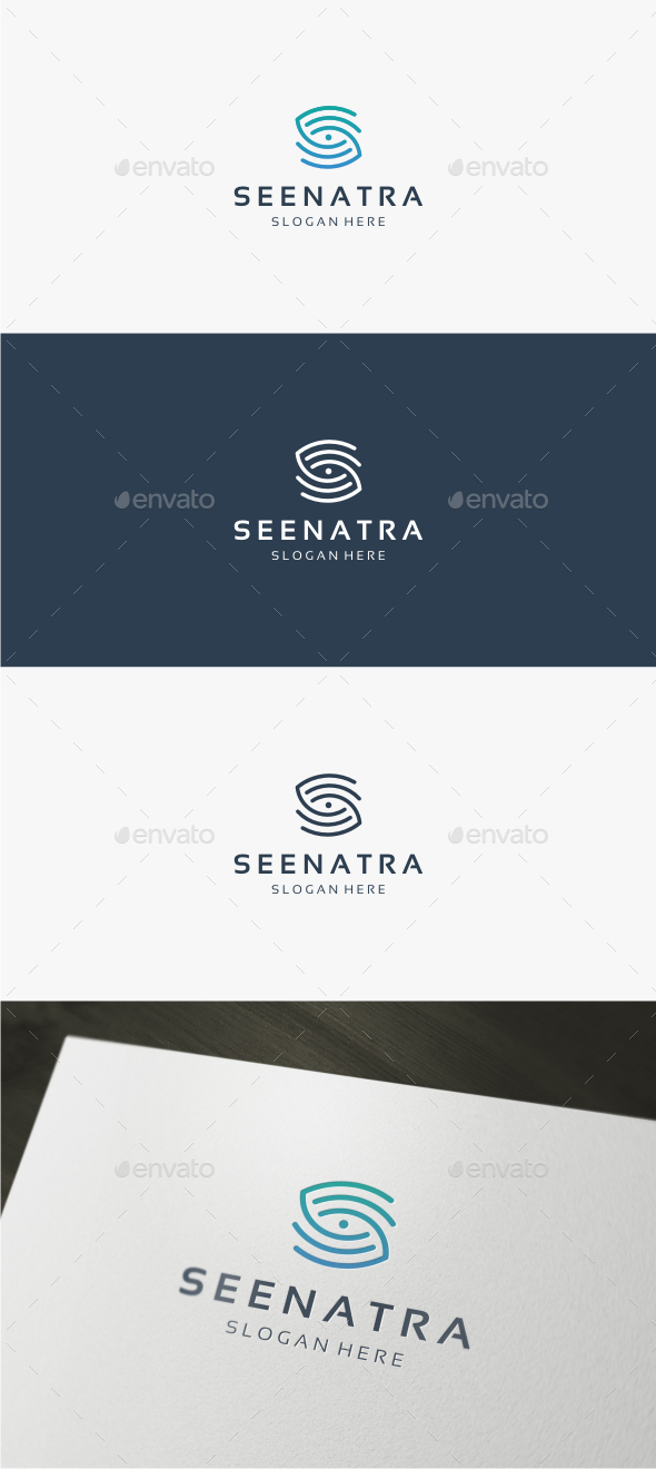 Seenatra Letter S Logo