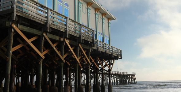 Ocean Pier In The Morning 2