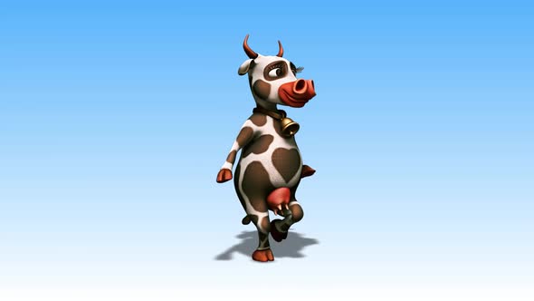 Happy Cow - Cartoon Walk
