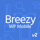 Breezy: Mobile Theme for WordPress - ThemeForest Item for Sale