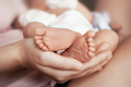 Feet of newborn baby - PhotoDune Item for Sale