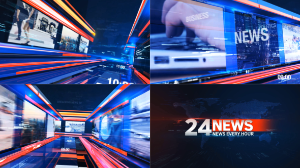 24 News Broadcast